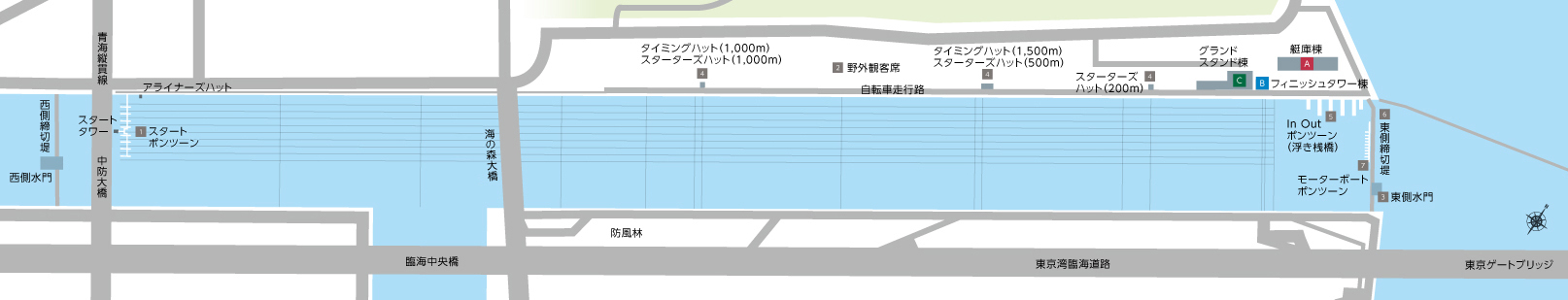 施設マップ 見取り図